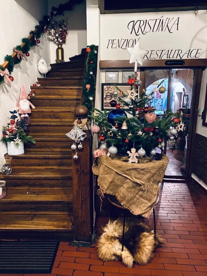Hotel Kristinka Český Krumlov Esterno foto